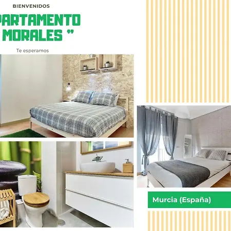Morales - 2 Habitaciones, Espacioso Y Tranquilo Junto A Hospital Murcia Esterno foto